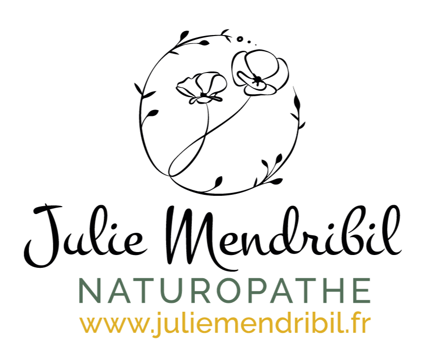 Logo Julie Mendribil naturopathe herbaliste herboristerie Pays basque